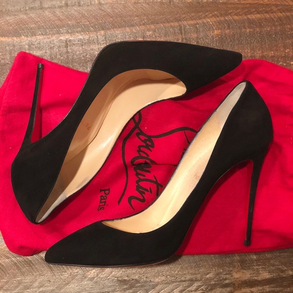 Christian Louboutin Shoes - Christian Louboutin Pigalle 100mm Velvet